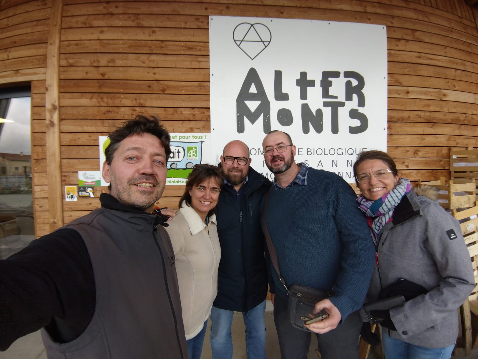 Visite de la fromagerie AlterMonts